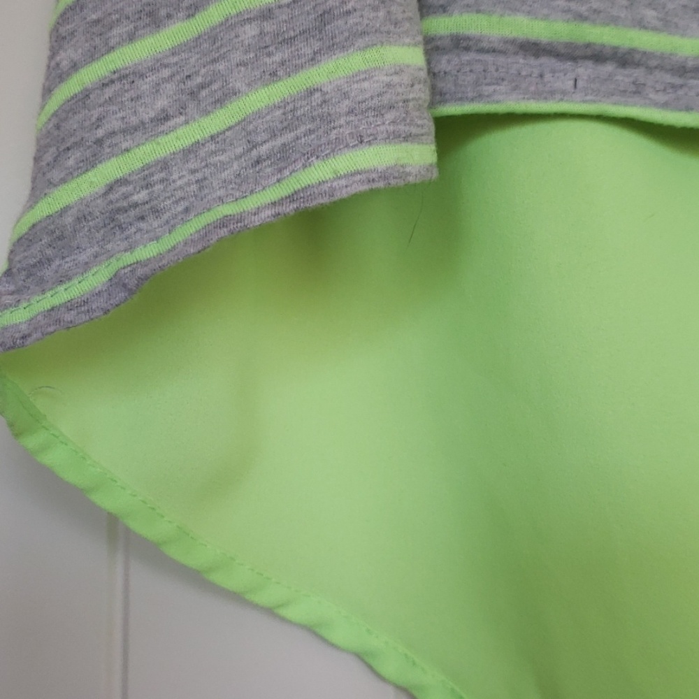 Neon-Green/Gray Tank - Picture 6 of 6